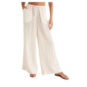 New Z Supply Seashore Beach Pant Adobe White|New with tag| Z supply cotton pants